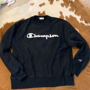High Quality / Thick Champion Crew Neck Hoodie Sweatshirt